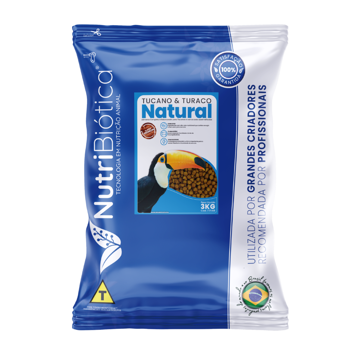 CRIADORES - TUCANO E TURACO NATURAL 3KG - 10KG - Imagem 4